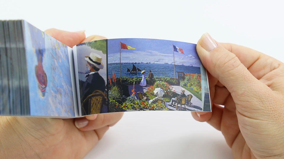 Claude Monet Flipbook