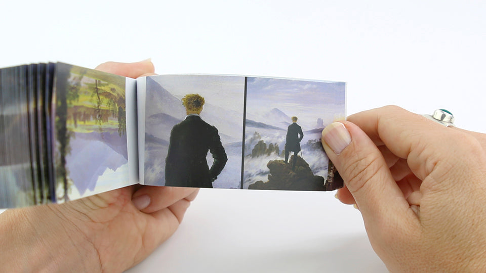 Caspar David Friedrich Flipbook Merchandize