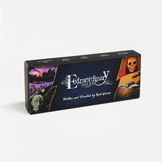 Extraordinary Tales Flipbook by Raúl García, Edgar Allen Poe. Magic flipbook with 6 sequences.