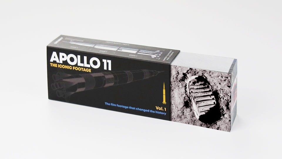 Flip book Apollo 11 by Flipboku with Augmented Reality. Space Gift with original NASA footage.