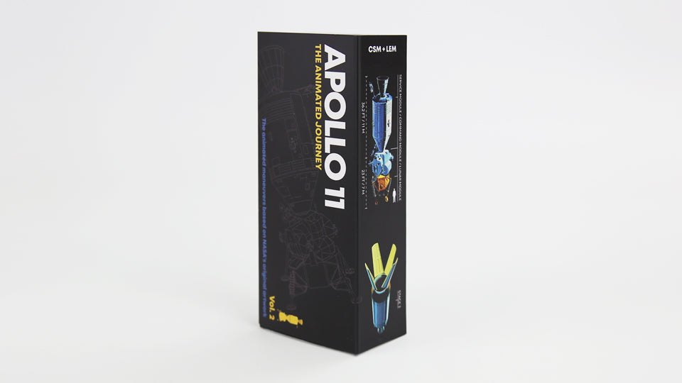 Flip book Apollo 11 by Flipboku with Augmented Reality. Space Gift with original NASA footage.