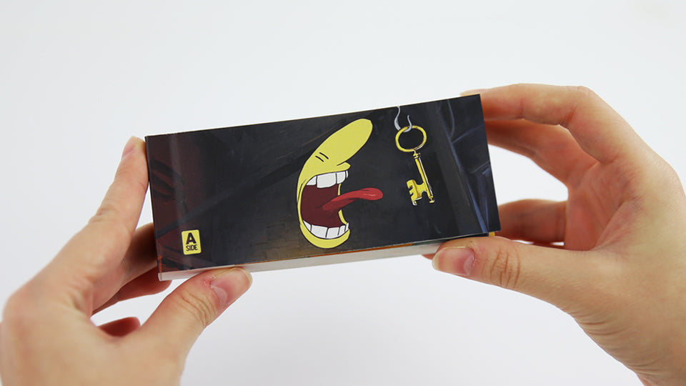 THE MANY PIECES OF MR COO – Flip book featuring six animated sequences from the point and click video game 'The Many Pieces of Mr. Coo' by Spanish animator Nacho Rodríguez.