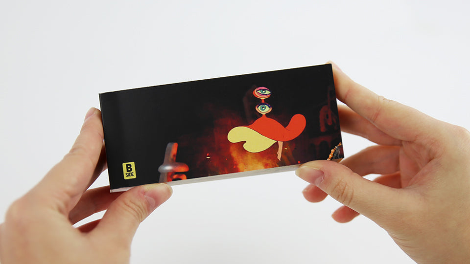 THE MANY PIECES OF MR COO – Flip book featuring six animated sequences from the point and click video game 'The Many Pieces of Mr. Coo' by Spanish animator Nacho Rodríguez.