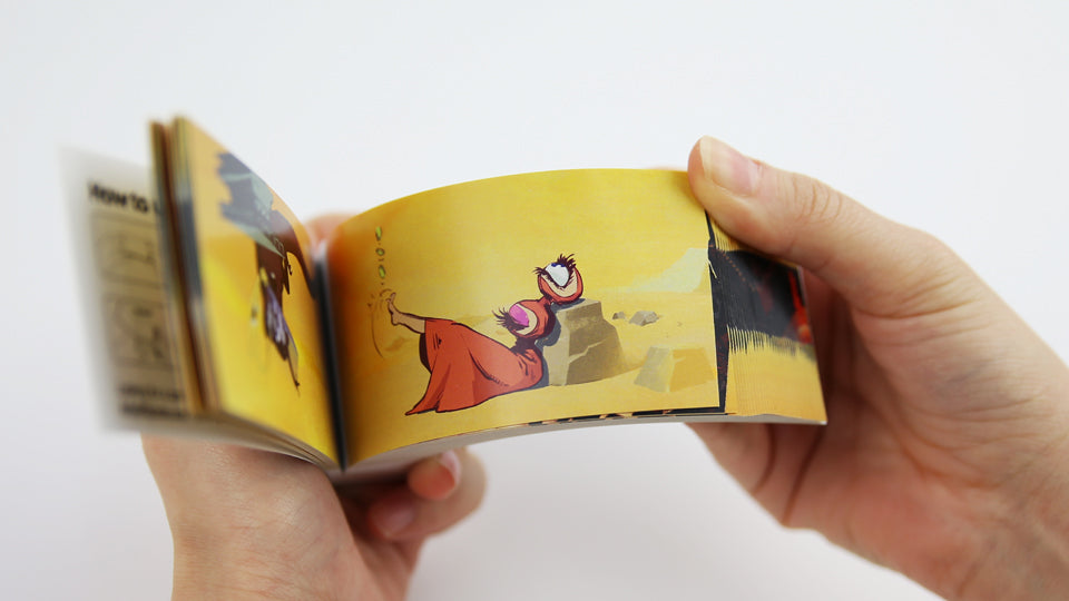 THE MANY PIECES OF MR COO – Flip book featuring six animated sequences from the point and click video game 'The Many Pieces of Mr. Coo' by Spanish animator Nacho Rodríguez.