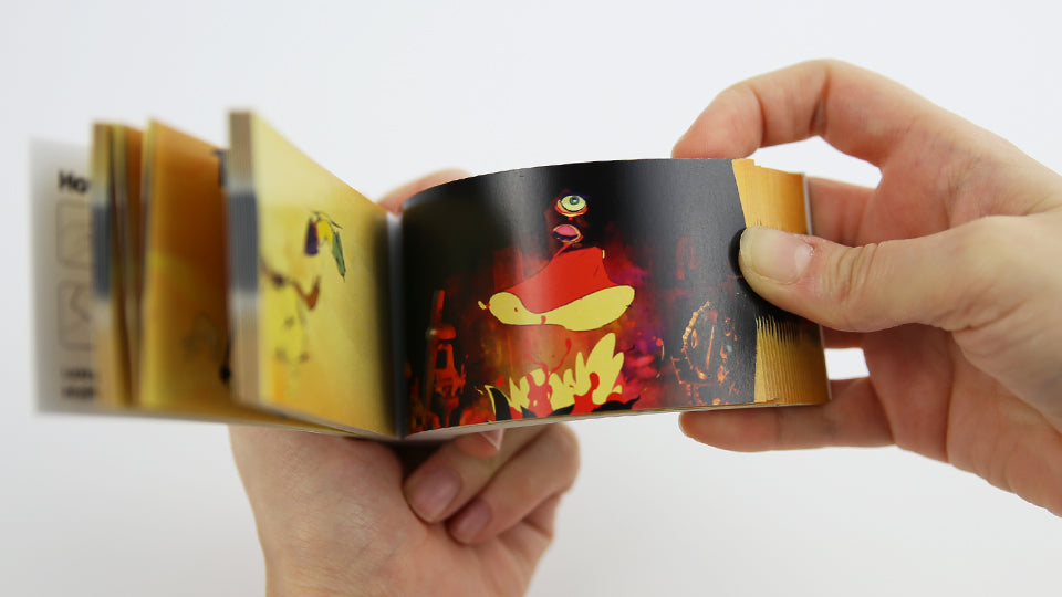 THE MANY PIECES OF MR COO – Flip book featuring six animated sequences from the point and click video game 'The Many Pieces of Mr. Coo' by Spanish animator Nacho Rodríguez.