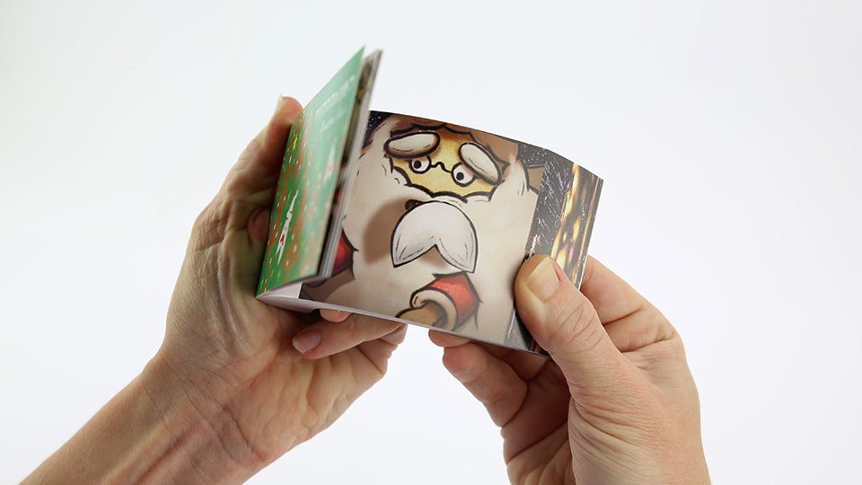 Flip Book Christmas Secret by Seigensha. Xmas flipbook..